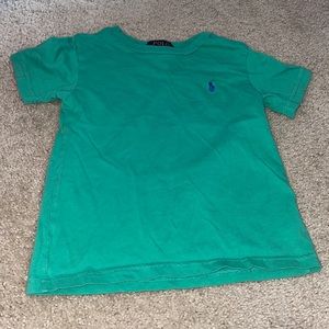 Green polo tee - Size 4